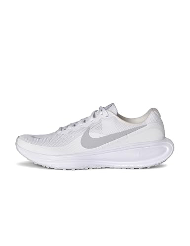 Nike Men's Revolution 8 Road Running Shoes, White/Pure Platinum, 9.5