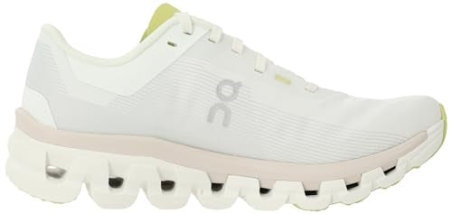 ON Cloudflow 4 Men's Road Running Shoes Sneakers (White/Sand, US Footwear Size System, Adult, Men, Numeric, Medium, 11.5)