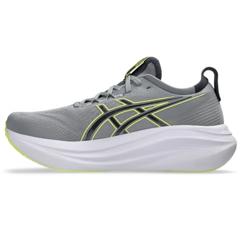 ASICS Men's Gel-Nimbus 27 Running Shoe, 11.5, Gravel/Carrier Grey