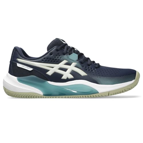 ASICS Men's Gel-Challenger 15 Clay Tennis Shoes, 10, Midnight/Oatmeal