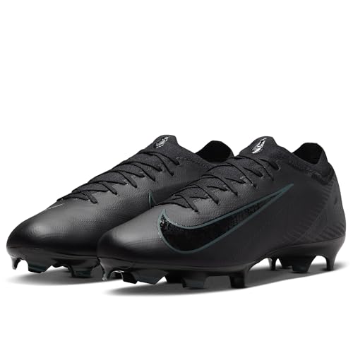 Nike Men's Zm Vapor 16 Pro FgFootball Shoe, Black Black Deep Jungle, 10 US