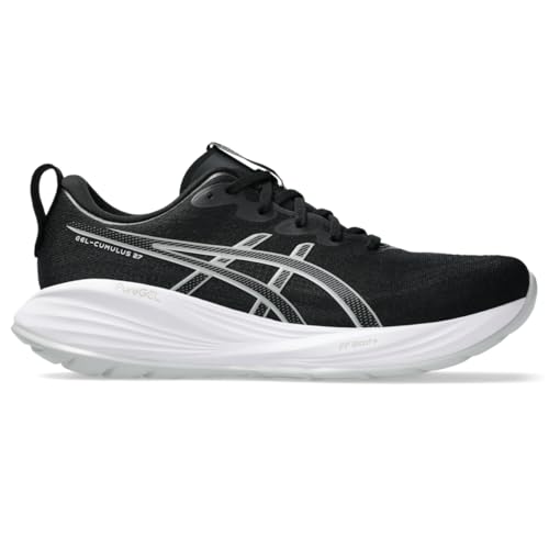 ASICS Men's Gel-Cumulus 27 Running Shoes, 11.5, Black/Concrete