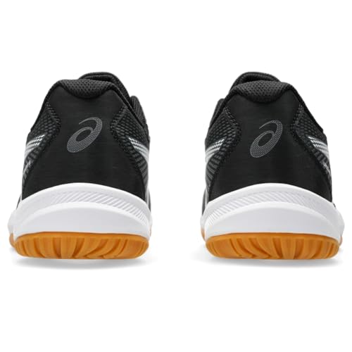 ASICS Men's Upcourt 6 Volleyball Shoes, 11, Black/White