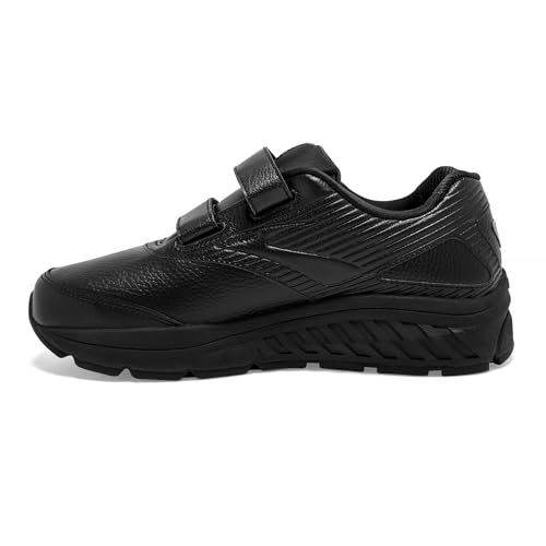 Brooks Women's Addiction Walker V-Strap 2 Walking Shoe - Black/Black - 10.5 X-Wide