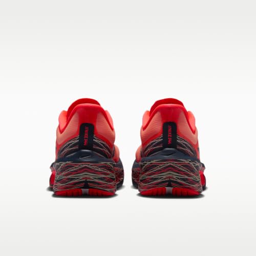 Nike Zoom Fly 6 Men's Road Racing Shoes (Bright Crimson/Obsidian/Light Bone/Obsidian) Size 10.5