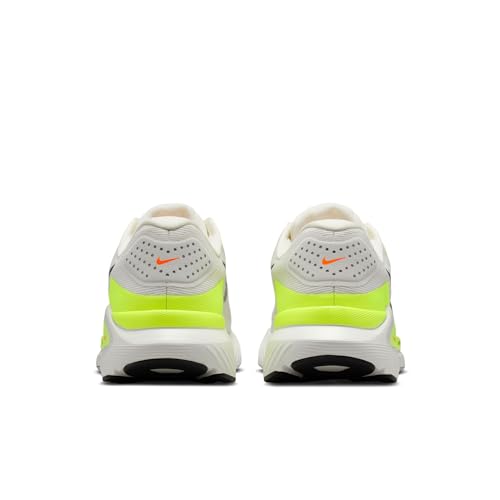 Nike Men's Structure 26 Sneaker, Summit White/Black/Volt/Total Orange, 7