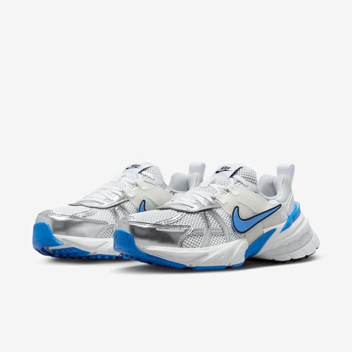 Nike V2K Run Women's Shoes (FD0736-110, White/Pure Platinum/Summit White/Light Photo Blue) Size 7.5