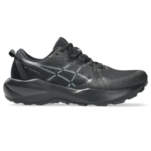 ASICS Women's Gel-Venture 11 Running Shoes, 9.5, Black/Carrier Grey
