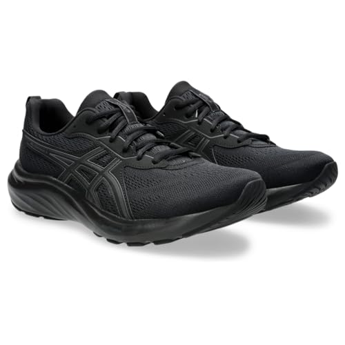 ASICS Men's Gel-Contend 9 Running Shoes, 15, Black/Graphite Grey