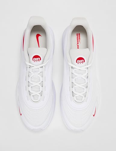 Nike Men's Air Max Fire Shoes, White/University Red, 12