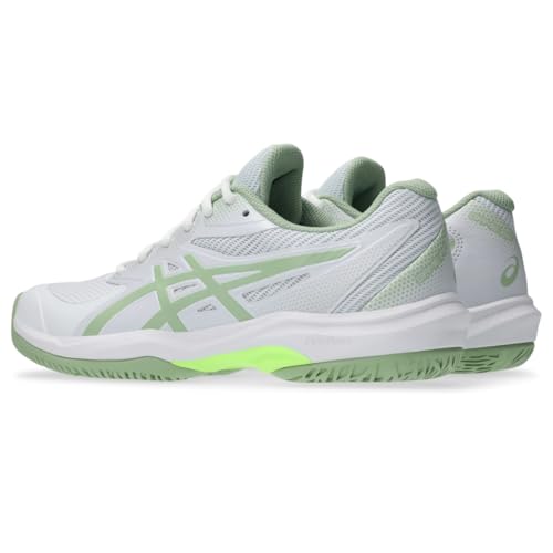 ASICS Women's Game FlyteFoam Pickleball Shoes, 9, White/Jade