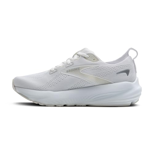 Brooks Women’s Glycerin 22 Neutral Running Shoe - White/White/Grey - 8.5 Medium