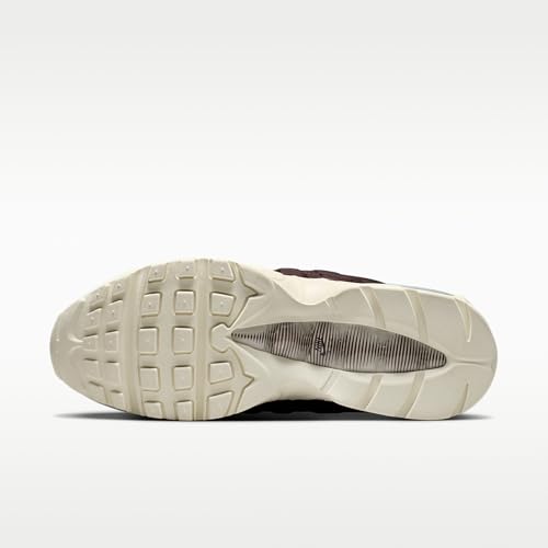 Nike Air Max 95 Big Bubble Leather Men's Shoes (Baroque Brown/Baroque Brown/Black/Coconut Milk) Size 9.5