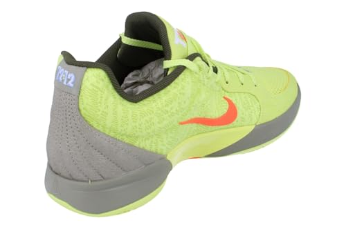 Ja 2 Basketball Shoes (FD7328-701, Light Lemon Twist/Light Army/Cargo Khaki/Total Orange) Size 12
