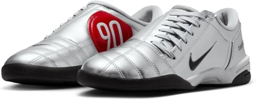 Nike Total 90 III - Metallic Silver / Black / University Red