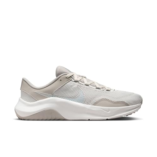 Nike Womens Legend Essential Nn Workout Shoes, LT IRON ORE/LT ARMORY BLUE-IRON GREY, 9.5 US
