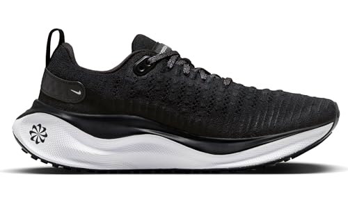Nike InfinityRN 4 Women's Road Running Shoes (DR2670-001, Black/Dark Grey/White) Size 6