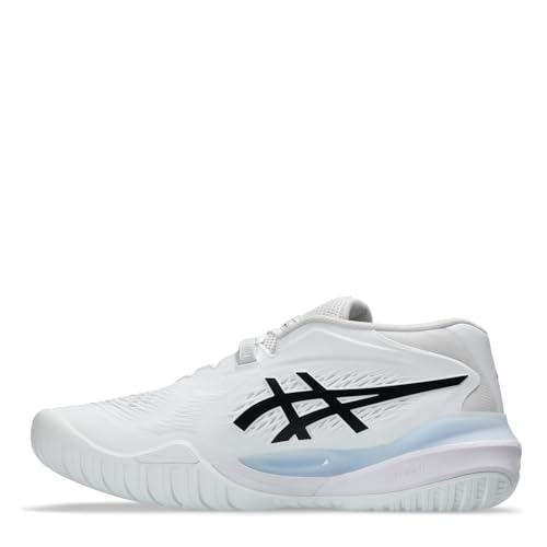 ASICS Men's Gel-Resolution XSneaker, White Black, 6 US