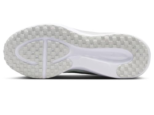 Nike Women's Revolution 8 Road Running Shoes, Off White/Metallic Silver-Barely Green, 9