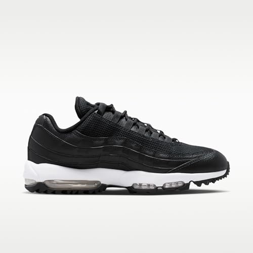 Nike Air Max '95 G Golf Shoes (Black/Black/Anthracite/White) Size 9