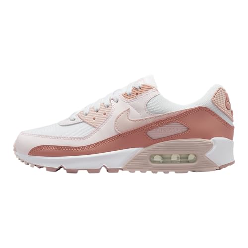 Nike Air Max 90 Women's Shoes (Particle Pink/Pearl Pink/Silt Red) Size 8