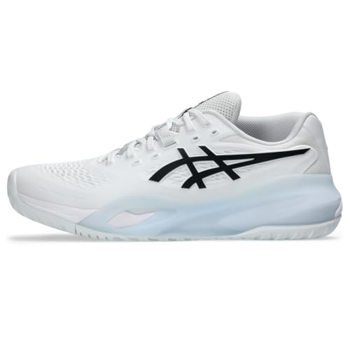 ASICS Men's Gel-Resolution X Tennis Shoes, 10, White/Black