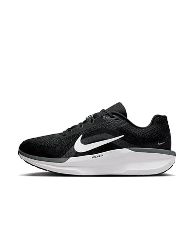 Nike Men's Winflo 11 Road Running Shoes, Black/White-Anthracite-Cool Grey, 11