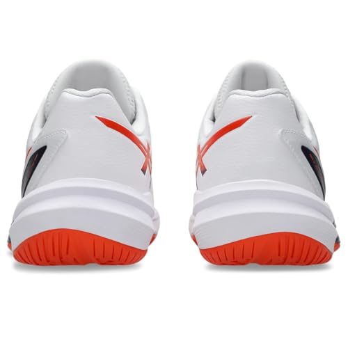 ASICS Men's SKY ELITE FF 3 Volleyball Shoe, 103 (white/nova orange), 26.5 cm 2E