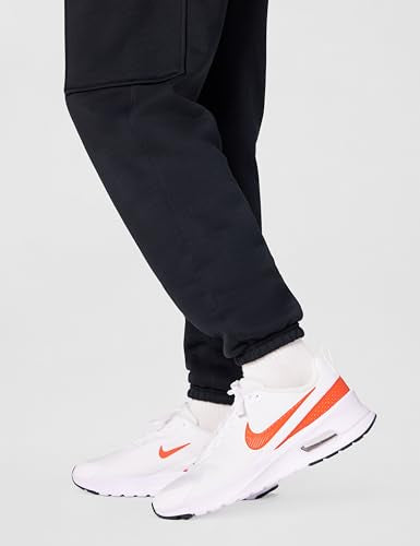 Nike Men's Air Max Nuaxis, White/Picante Red-Black, 10
