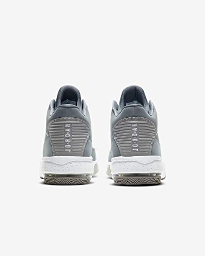 Nike Men's Jordan Max Aura 2 Basketball Shoe, Grey Medium Grey White Cool Grey, 11