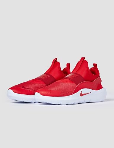 Nike Big Kid's Flex Runner 4 Running Shoe, University Red/University Red, 7Y