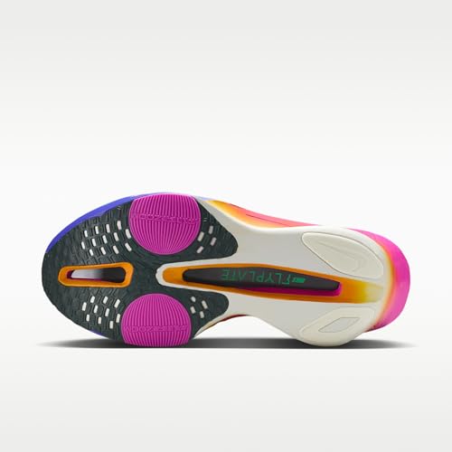 Nike Alphafly 3 "Eliud Kipchoge Men's Road Racing Shoes (Silt Red/Bright Ceramic/Fire Pink/Green Shock) Size 12