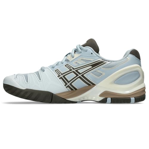 ASICS Unisex Gel-Resolution 5 Sportstyle Shoes, 11.5M / 13W, Storm Cloud/Sepia Brown