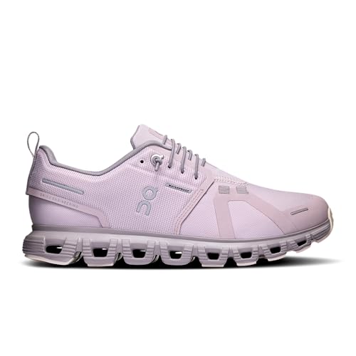 On Women's Cloud 6 Sneakers, Mauve/Zinc, 5 Medium US