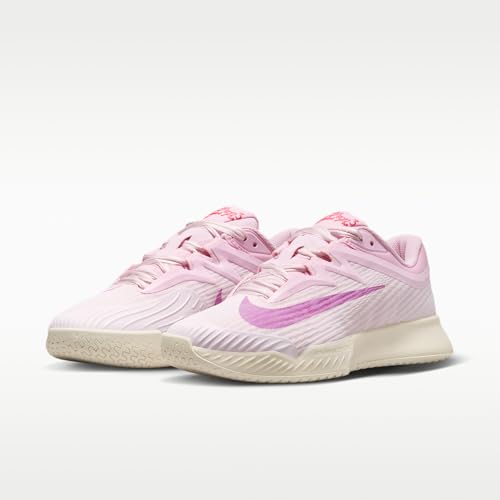 Nike Vapor Pro 3 Women's Hard Court Tennis Shoes (Pearl Pink/Pink Foam/Chalk/Light Magenta) Size 7
