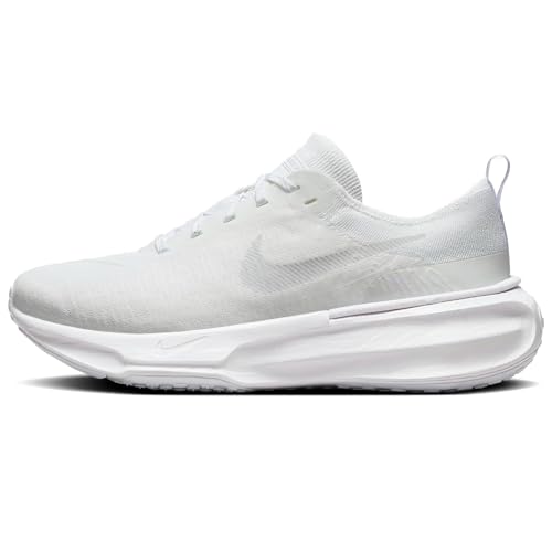 Nike Invincible 3 Men's Road Running Shoes (Extra Wide) (FN1187-100, White/Platinum Tint/White/Photon Dust) Size 8