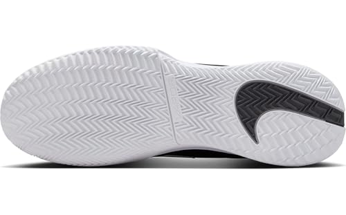 NIKE Men's Vapor Pro 3 Men s Clay CoSneaker, Black White, 11 US