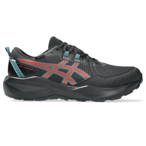 ASICS Men's Gel-Venture 11 Waterproof Running Shoes, 10, Black/Spice Latte