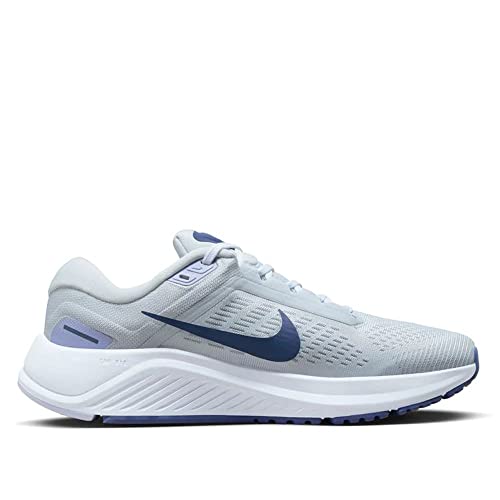 Nike Women's Air Zoom Structure 24 Trainers, Pure Platinum Diffused Blue Ph, 7.5 UK (10 US)