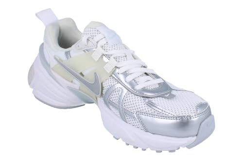Nike V2K Run Womens Fd0736 - White Metallic Silver 104