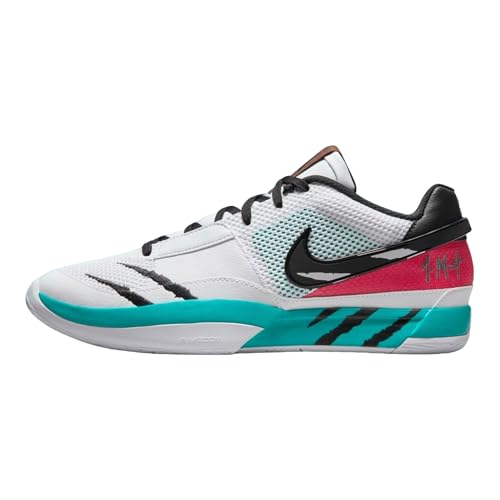 Nike Ja 1 Men's Basketball Shoes White/Black-Turbo Green FV5957-100 11