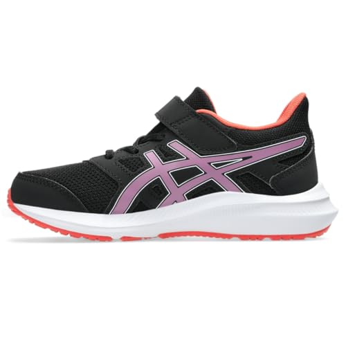 ASICS Kid's JOLT 4 Pre School Running Shoes, 1, Black/UBE