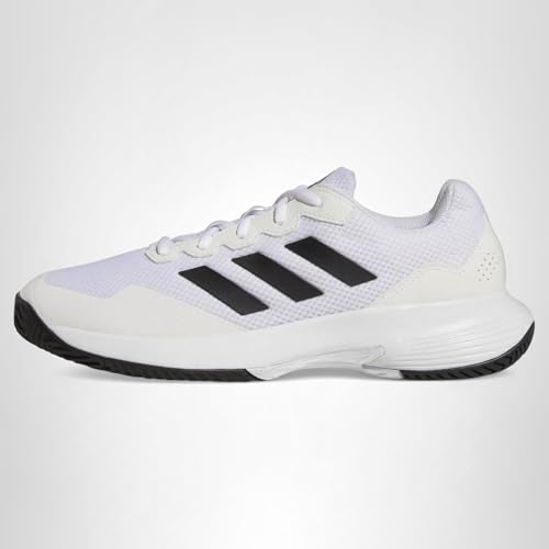 Adidas Adult GameCourt 2 Tennis White/Core Black/White 10.5