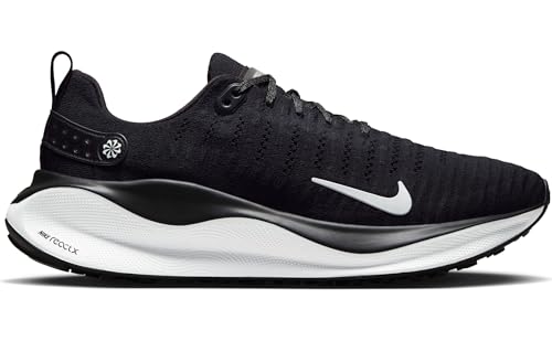 Nike InfinityRN 4 Men's Road Running Shoes (DR2665-001, Black/Dark Grey/White) Size 18