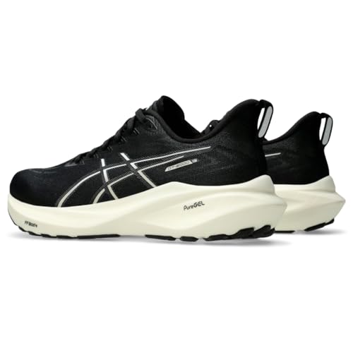 ASICS Women's GT-2000 13 Running Shoes, 9.5, Black/White