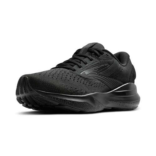 Brooks Men’s Adrenaline GTS 24 Supportive Running Shoe - Black/Black/Ebony - 11 Medium