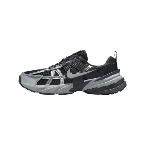 Nike V2K Run Women's Shoes (FD0736-005, Black/Anthracite/Dark Smoke Grey/Metallic Silver) Size 7