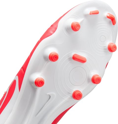 NIKE Tiempo Legend 10 Club MG SneakerUnisex – Adult, Hot Lava White, 11.5 US