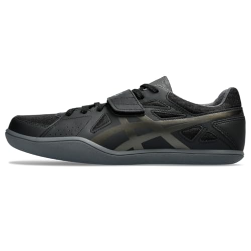 ASICS Men's Hyper Throw 3 Track & Field Shoes, 10, Black/Gunmetal