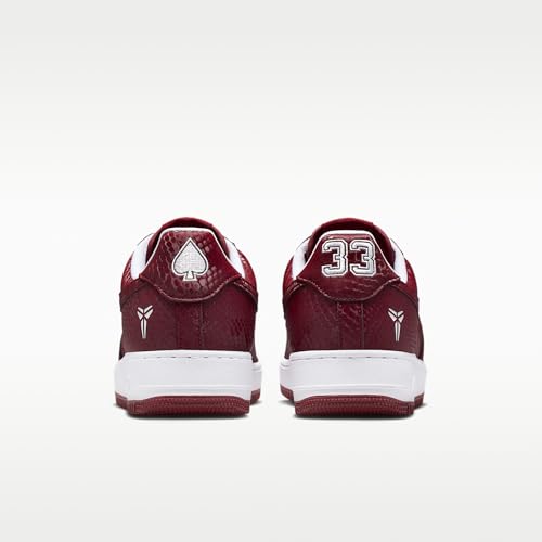 Kobe Air Force 1 Low 'Lower Merino High: Away' Men's Shoes (Team Red/White) Size 11